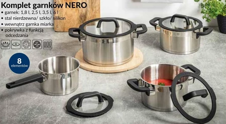 Zestaw garnków Nero