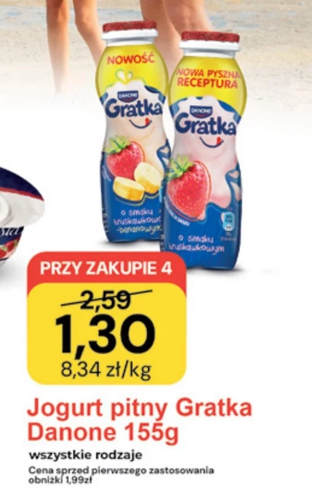 Jogurt pitny Gratka
