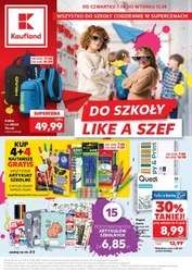 Wszystko do szkoły!- Kaufand