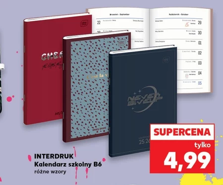 Kalendarz szkolny Interdruk