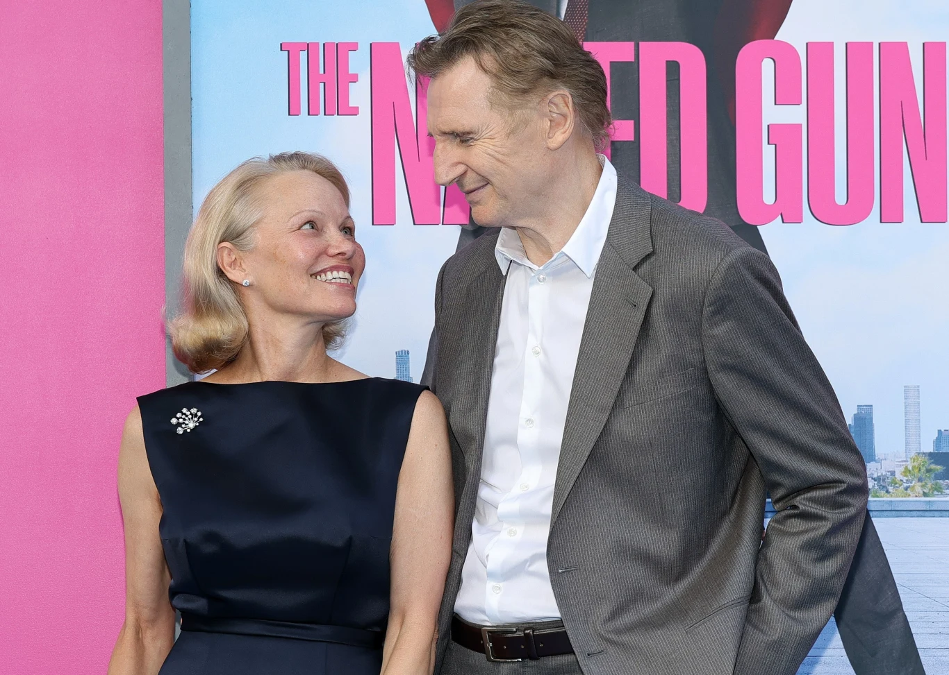 Pamela Anderson i Liam Neeson Pamela Anderson i Liam Neeson