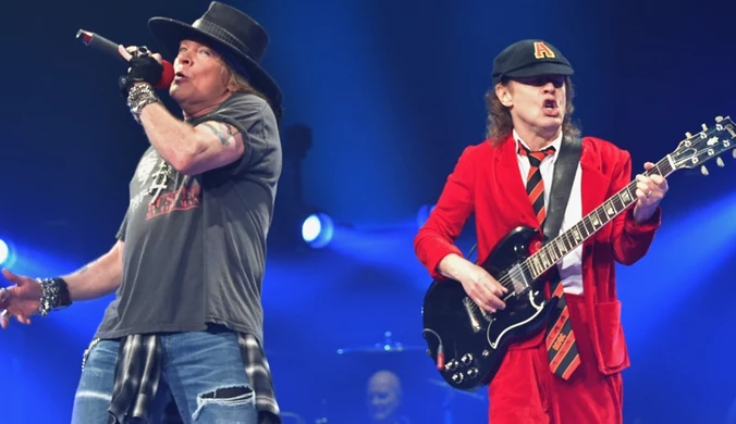 Axl Rose i Angus Young