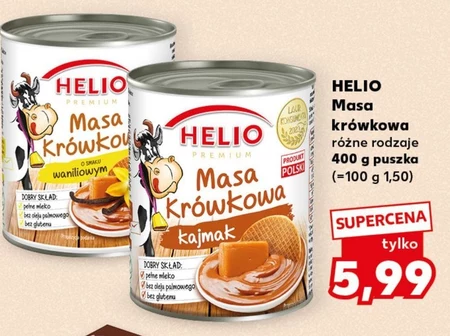 Masa krówkowa Helios