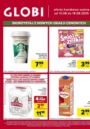 Gazetka promocyjna Globi, ważna od 12.08.2025 do 18.08.2025.
