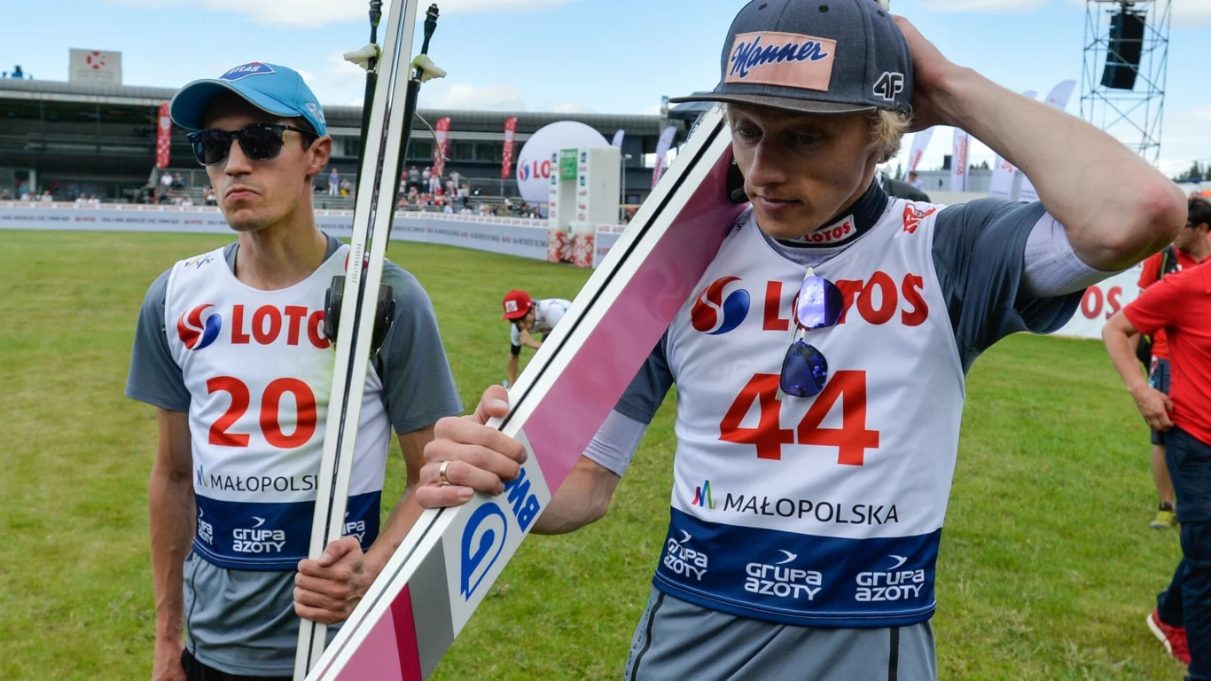 Kamil Stoch i Dawid Kubacki