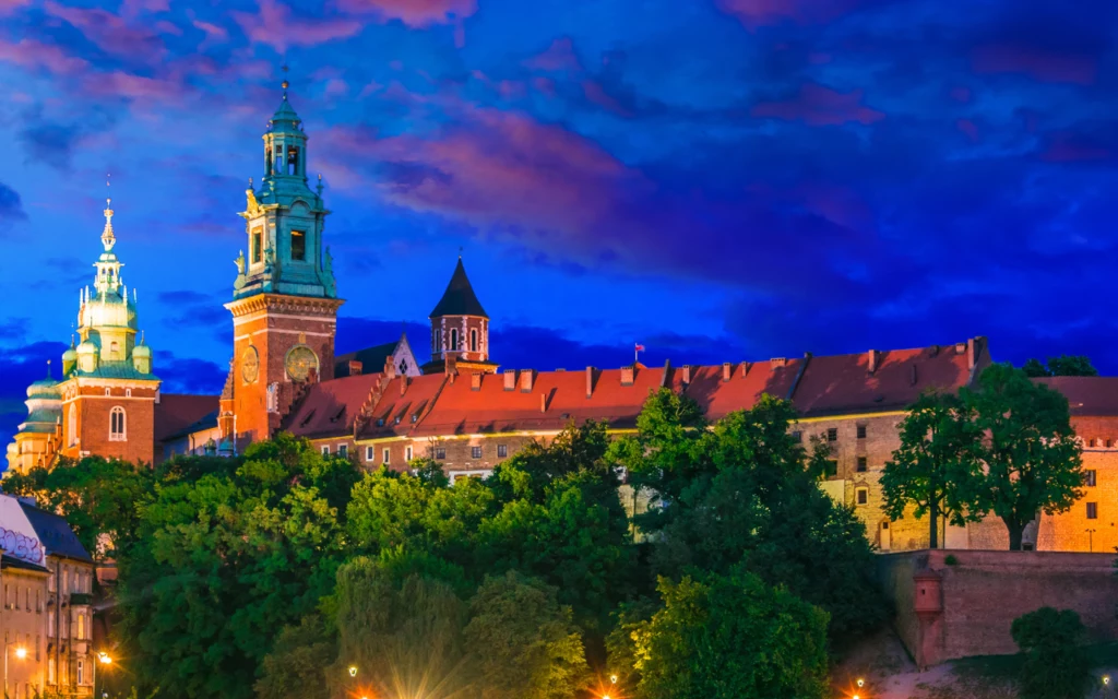 Wzgórze Wawelskie w Krakowie