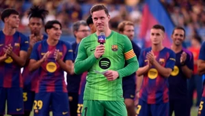 Ter Stegen wziął mikrofon. Nagle zaczął mówić o Szczęsnym. Wszyscy to słyszeli 