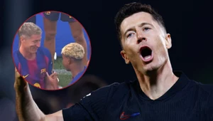 Lewandowski nie powstrzymywał się, celem był Yamal. "Atak" na gwiazdora