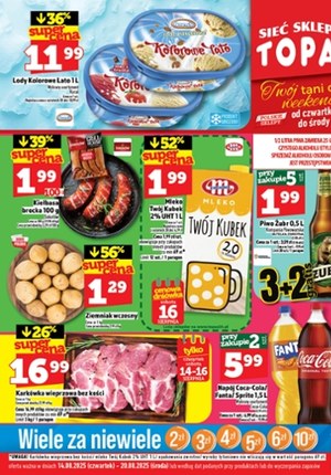 Gazetka promocyjna Topaz, ważna od 14.08.2025 do 20.08.2025.