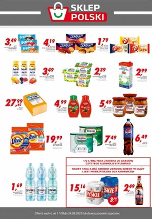 Gazetka promocyjna Sklep Polski, ważna od 11.08.2025 do 24.08.2025.