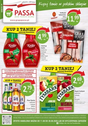Gazetka promocyjna Passa, ważna od 11.08.2025 do 20.08.2025.