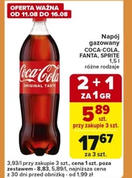 Napój gazowany Coca-Cola