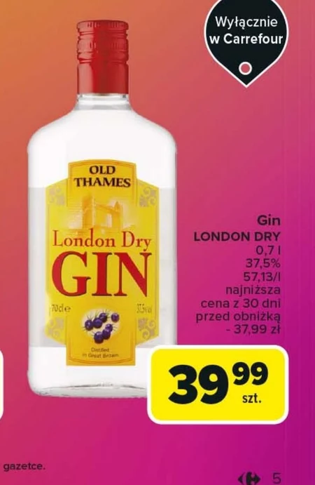 Джин London Dry