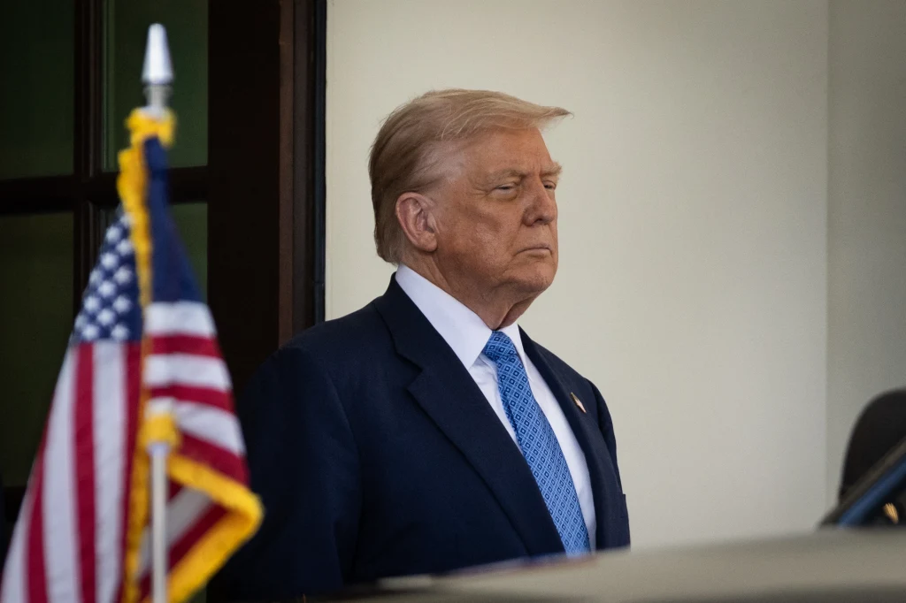 Donald Trump, prezydent Stanów Zjednoczonych. 