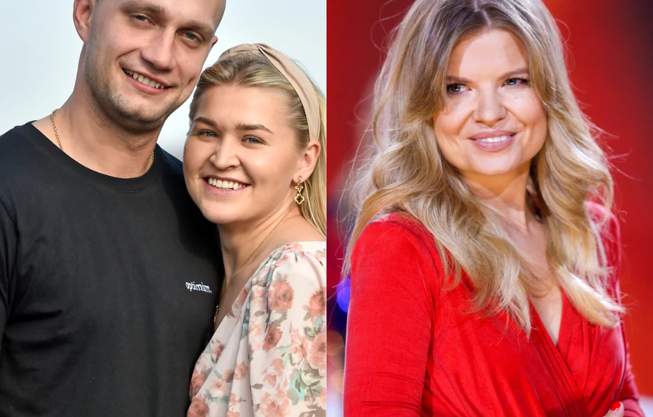 Tak Manowska wystroiła się na ślub Klaudii i Valentyna z "Rolnik szuka żony"