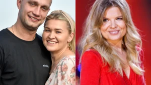 Tak Manowska wystroiła się na ślub Klaudii i Valentyna z "Rolnik szuka żony"
