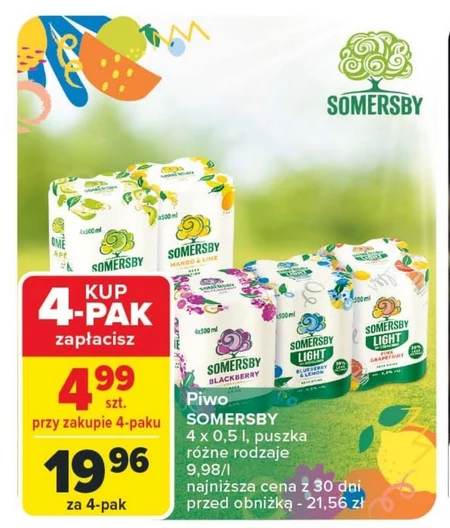Piwo Somersby