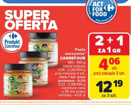 Pasta warzywna Carrefour