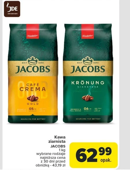 Kawa ziarnista Jacobs