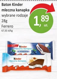 Kanapka mleczna Kinder