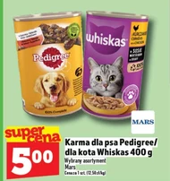 Karma dla kota Whiskas, Pedigree