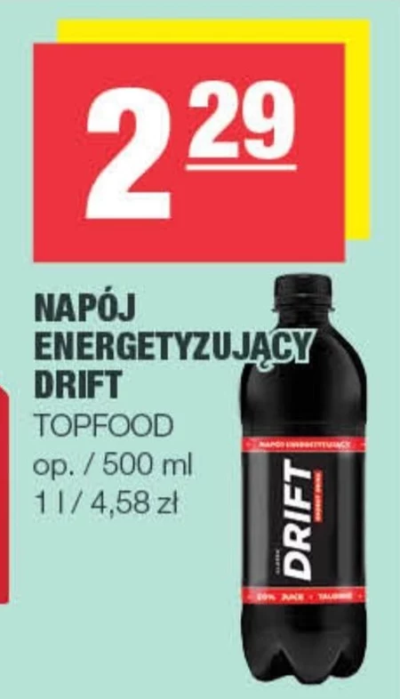 Napój energetyczny Drift