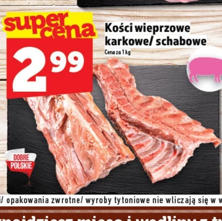 Kości wieprzowe