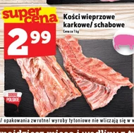 Kości wieprzowe