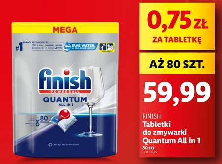 Tabletki do zmywarki Finish