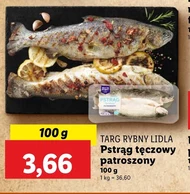 Pstrąg tęczowy Targ rybny Lidla