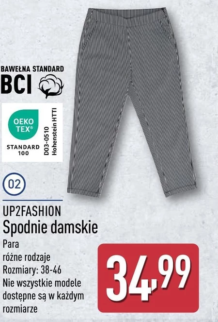 Spodnie damskie Up2Fashion