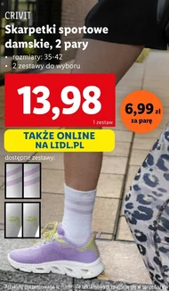 Skarpetki sportowe Crivit