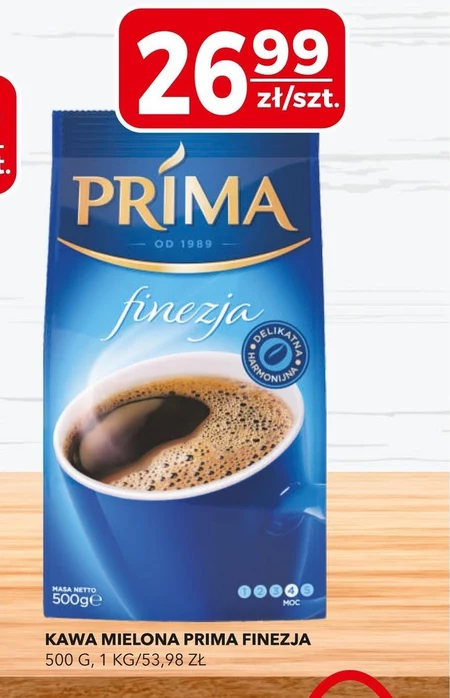 Мелена кава Prima