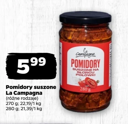 Pomidory suszone La Campagna