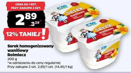 Serek homogenizowany Rolmlecz