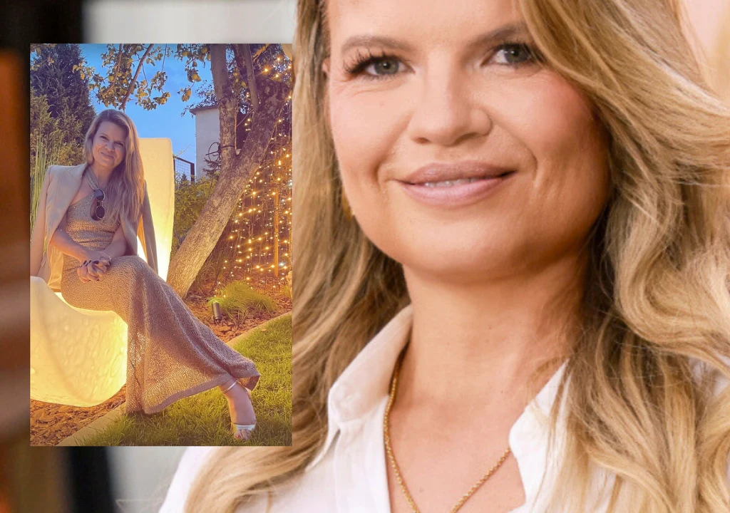 Marta Manowska na weselu Klaudii i Valentyna