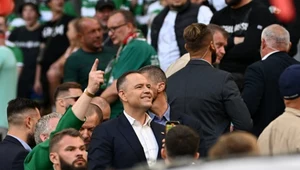 Sceny na meczu Ekstraklasy. Nawrocki naprawdę to zrobił. Wideo hitem sieci