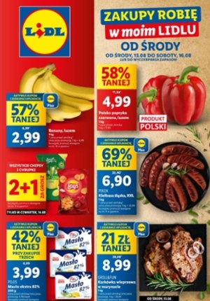 Gazetka promocyjna Lidl, ważna od 13.08.2025 do 16.08.2025.