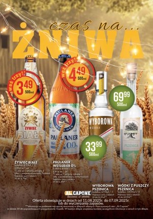 Gazetka promocyjna Al.Capone, ważna od 11.08.2025 do 07.09.2025.
