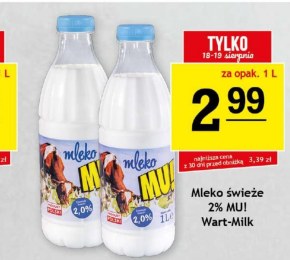 Mleko MU! niska cena