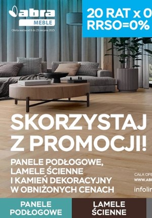 Gazetka promocyjna Abra, ważna od 08.08.2025 do 25.08.2025.