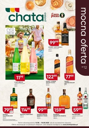Gazetka promocyjna Chata Polska, ważna od 12.08.2025 do 18.08.2025.