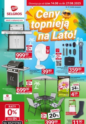 Gazetka promocyjna Selgros Cash&Carry, ważna od 14.08.2025 do 27.08.2025.