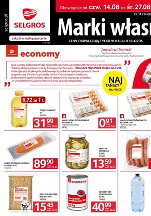 Gazetka promocyjna Selgros Cash&Carry, ważna od 14.08.2025 do 27.08.2025.