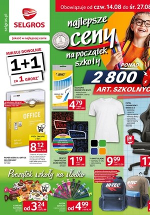 Gazetka promocyjna Selgros Cash&Carry, ważna od 14.08.2025 do 27.08.2025.