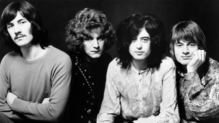 Led Zeppelin (od lewej: John Bonham, Robert Plant, Jimmy Page, John Paul Jones)