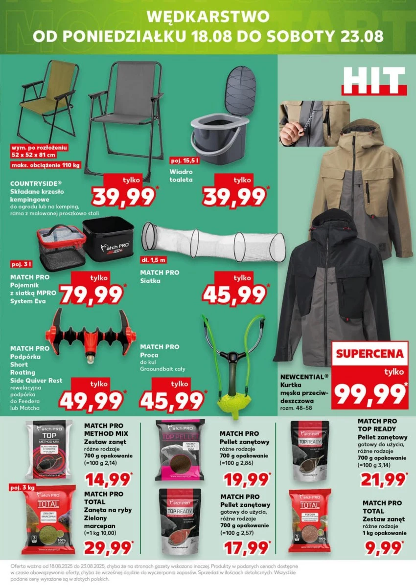 Wielka wyprzedaż wędkarska w Kauflandzie od poniedziałku! Wędkarze, to Wasz czas! Wielka wyprzedaż wędkarska w Kauflandzie od poniedziałku! Wędkarze, to Wasz czas!