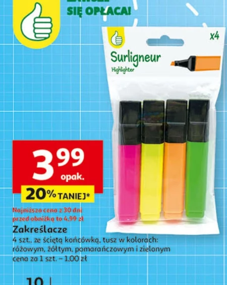 Zestaw zakreślaczy O...