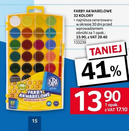 Farby akwarelowe