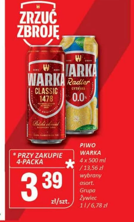 Piwo Warka